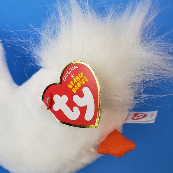 "Gracie" the Swan VelveTy Beanie Baby - Picture 9 of 11